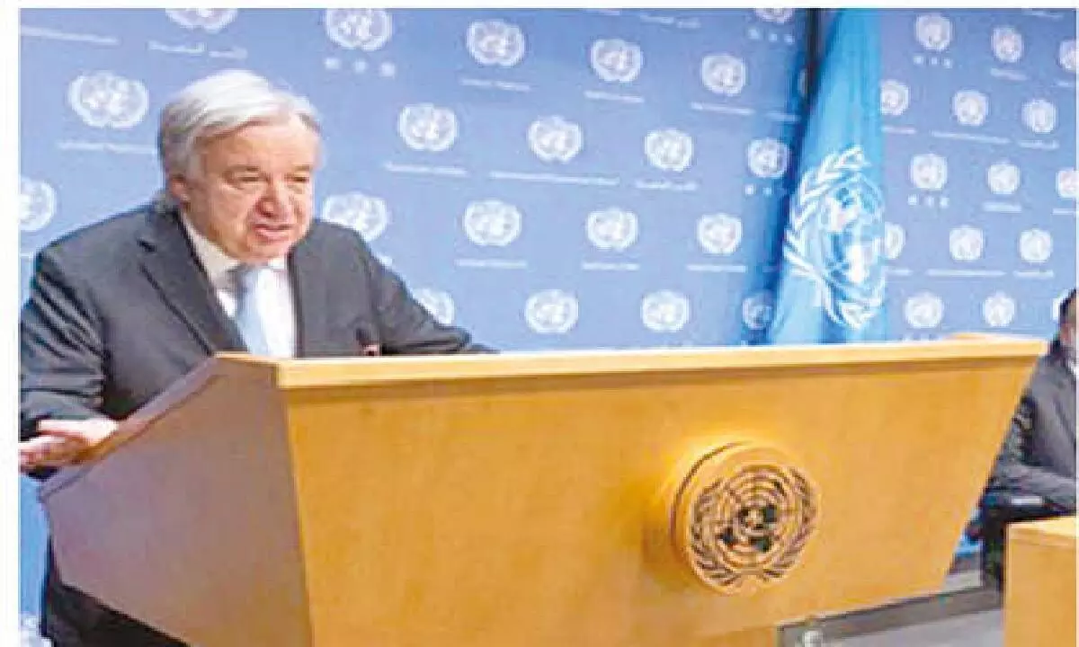 Guterres launches panel on AI Guterres launches panel on AI