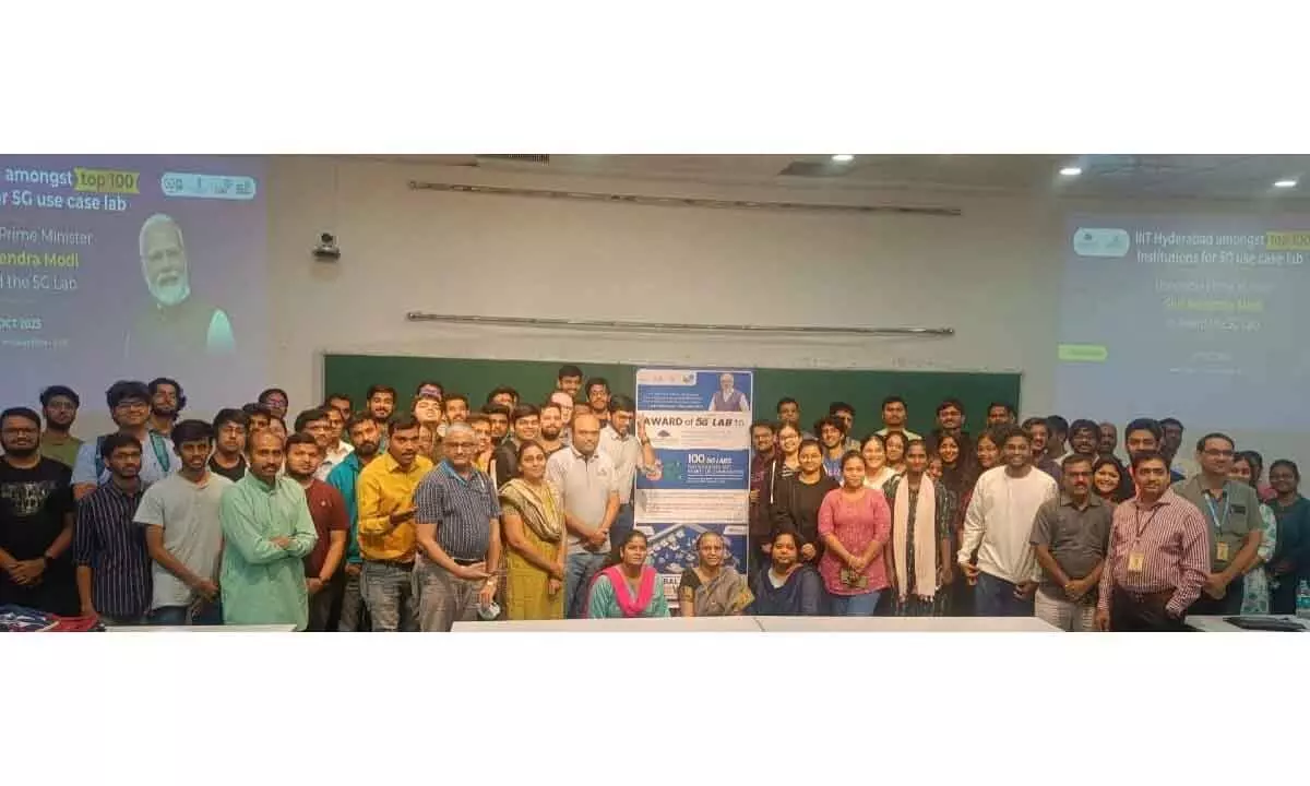 IIIT Hyd receives 5G Lab Award