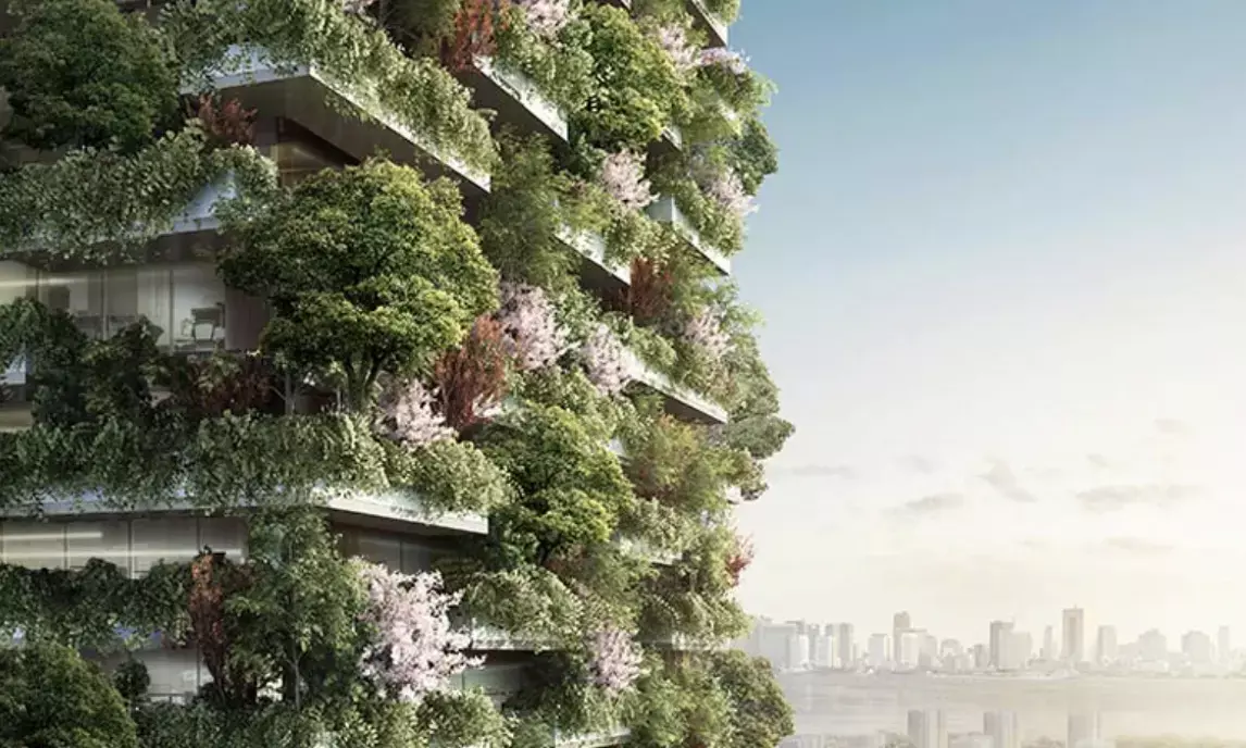 Indias first-ever vertical forest apartments coming up in Hitec City, Hyderabad.