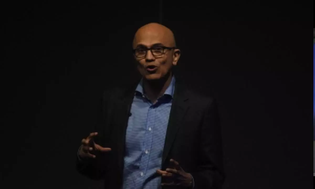 Satya Nadella stayed up all night to watch Indias win before delivering keynote