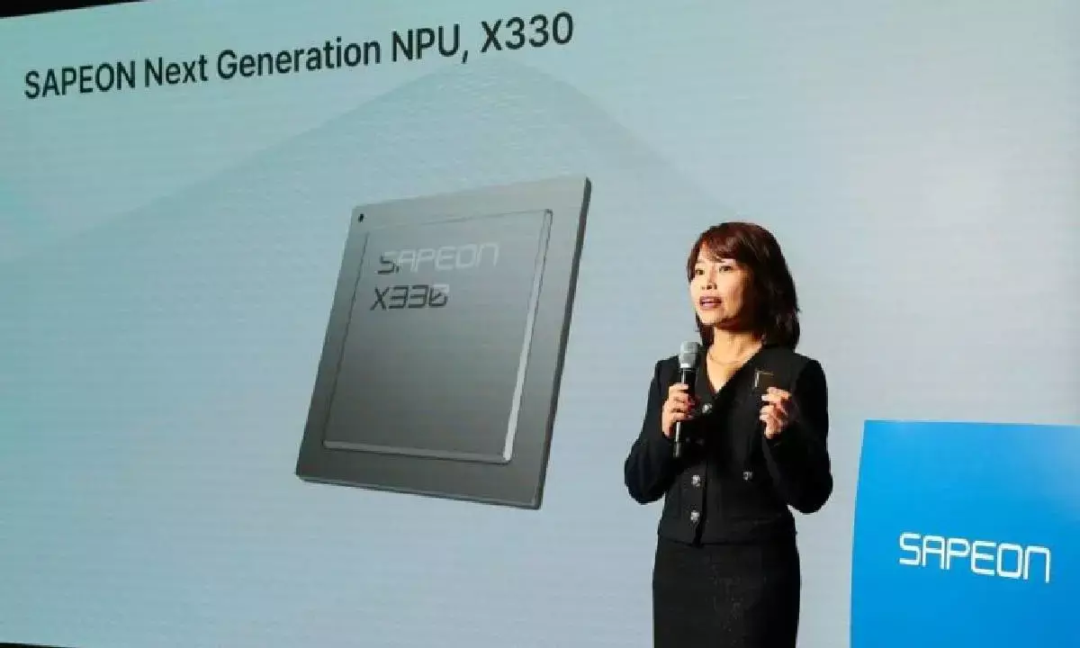 Sapeon unveils new AI chip for data centre