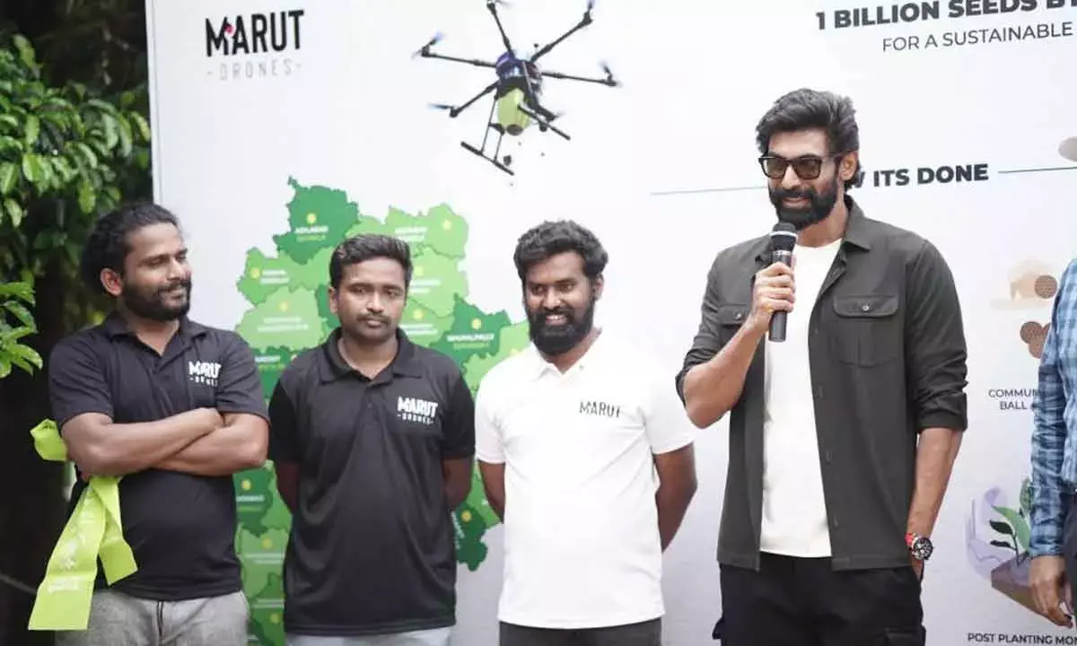 Marut launches new drone for reforestation drive