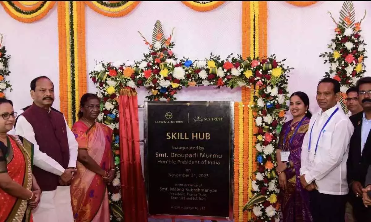 L&T Skill Training Hub opened in Odisha