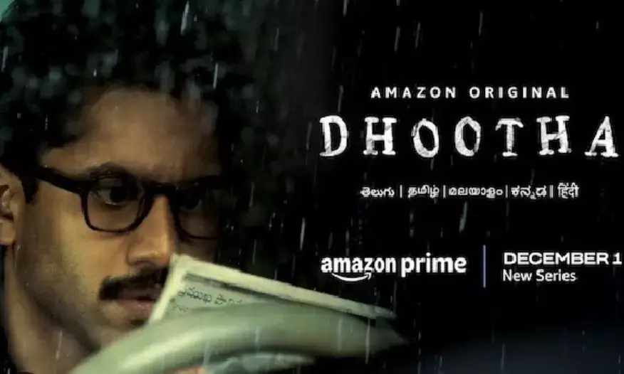 Naga Chaitanyas Dhootha Telugu web series streaming December 1st on Amazon Prime