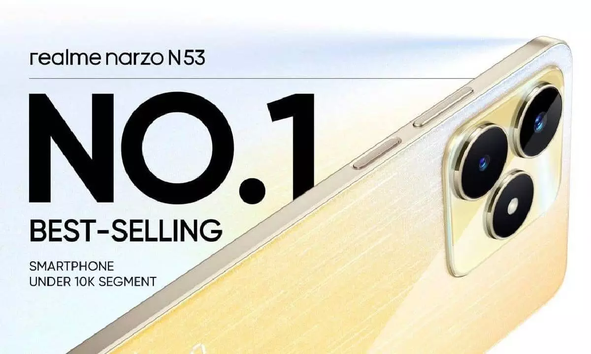 realmes dual platform approach pays off: Narzo N53 becomes bestseller on Amazon in Q3 2023