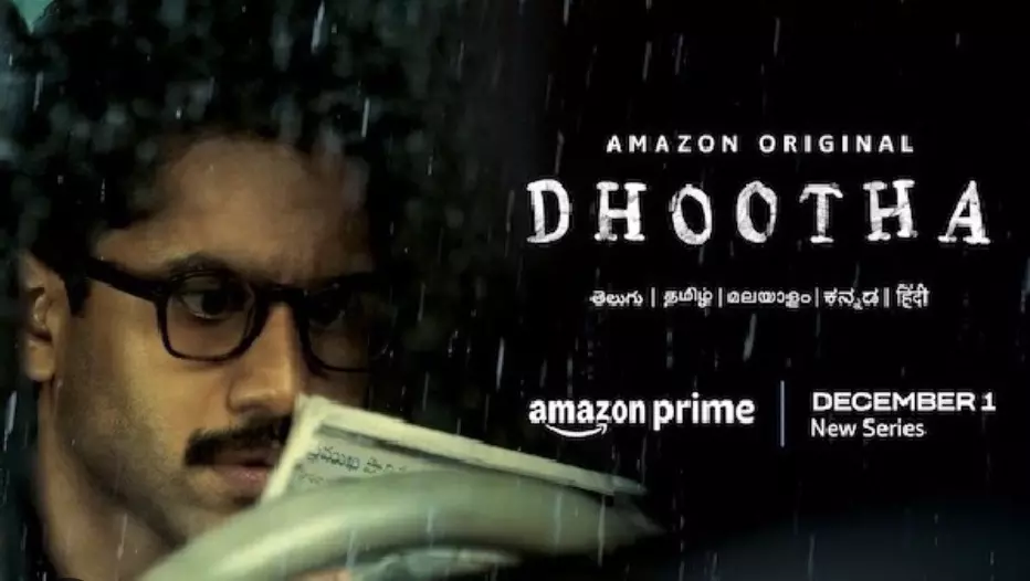 Naga Chaitanyas Dhootha Telugu web series streaming December 1st on Amazon Prime