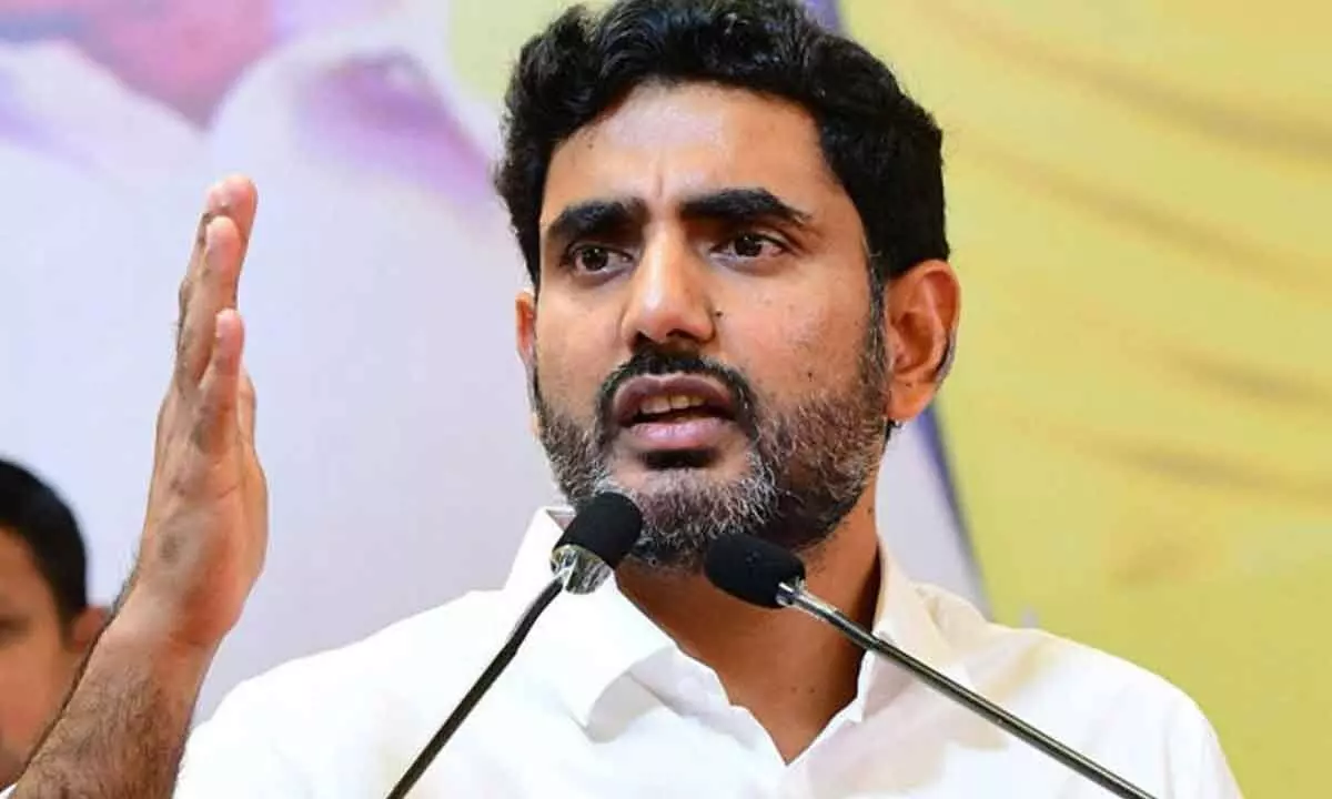 Lokesh ridicules Jagan’s decision to shift to Vizag