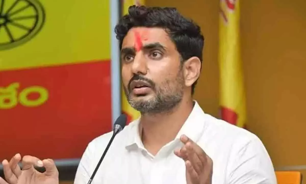 Jagan’s focus is on looting State: Lokesh