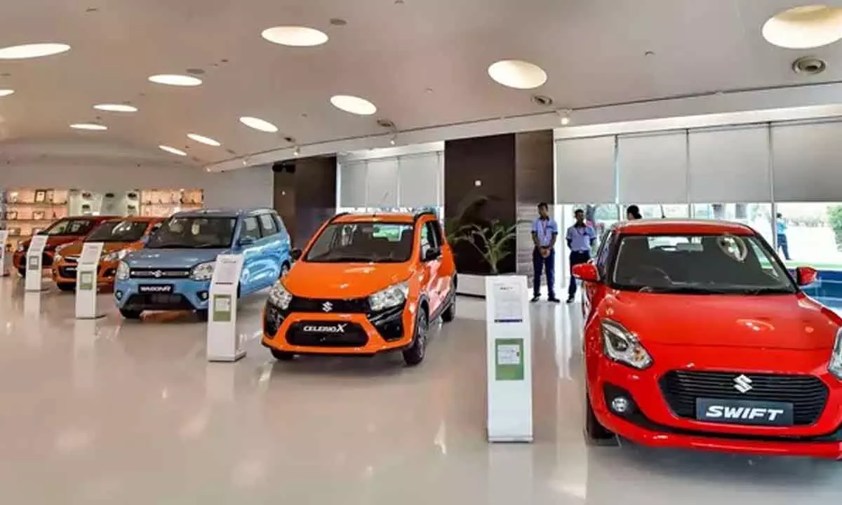 Maruti Suzuki sales up 3.39% to 1.64 lakh units