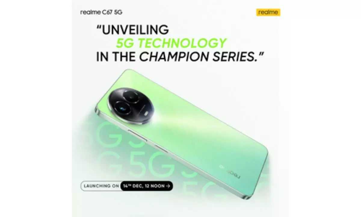 Revolutionising Indias digital landscape, realme democratising 5G with realme C67 5G Revolutionising Indias digital landscape, realme democratising 5G with realme C67 5G