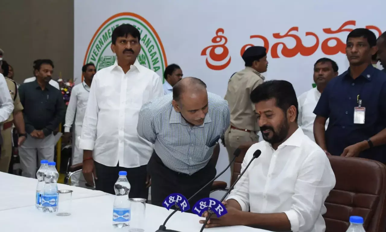 CM Revanth Reddy opened the doors of his official residence welcoming the ppl of Telangana