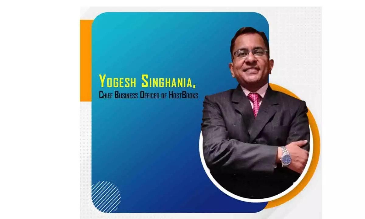 Yogesh Singhania, Chief Business Officer of HostBooks
