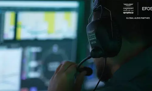 EPOS and Aston Martin Aramco Cognizant Formula One team strengthen global audio partnership EPOS and Aston Martin Aramco Cognizant Formula One team strengthen global audio partnership