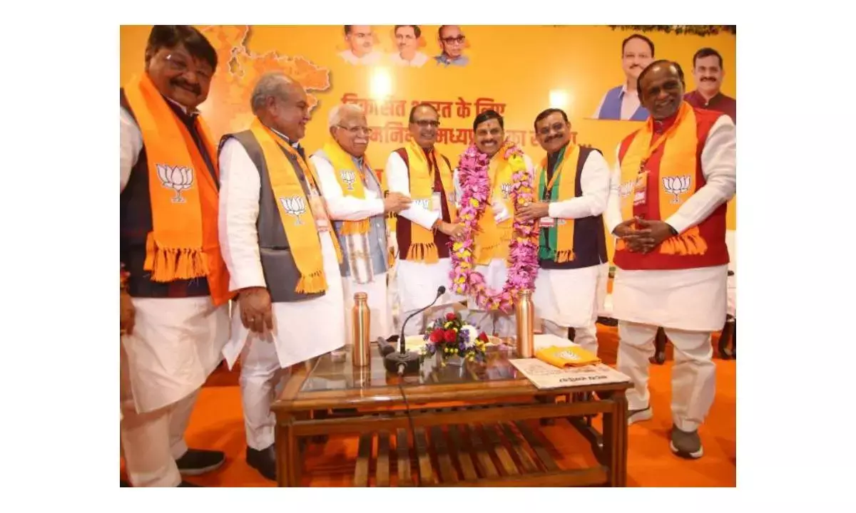 Only BJP can elevate an ordinary party worker to CMs chair: Mohan Yadav