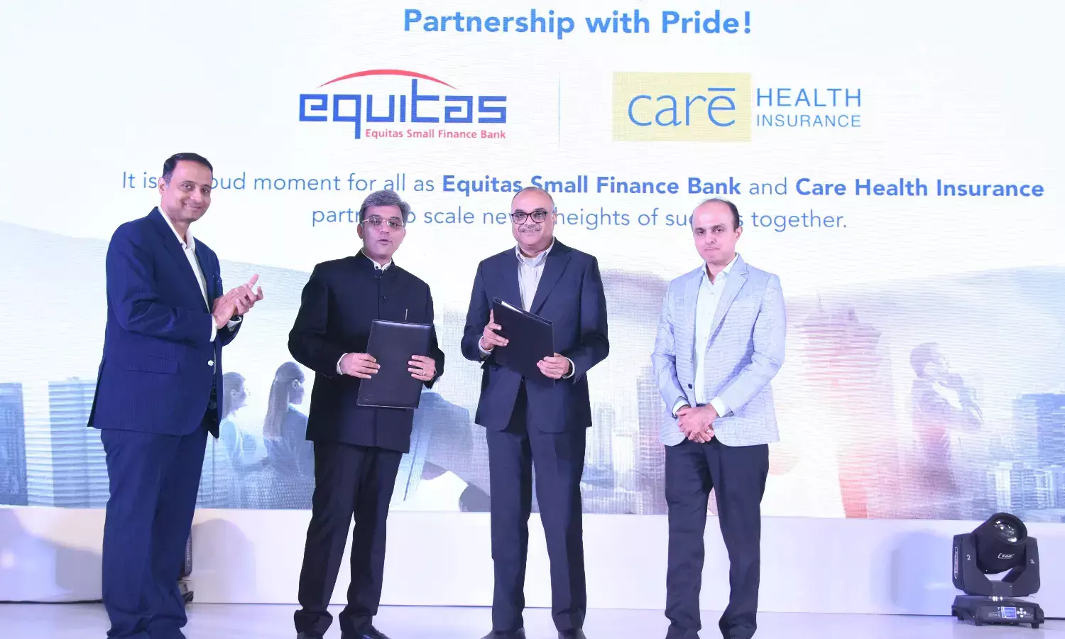 Care Health Insurance collaborates with Equitas Small Finance Bank