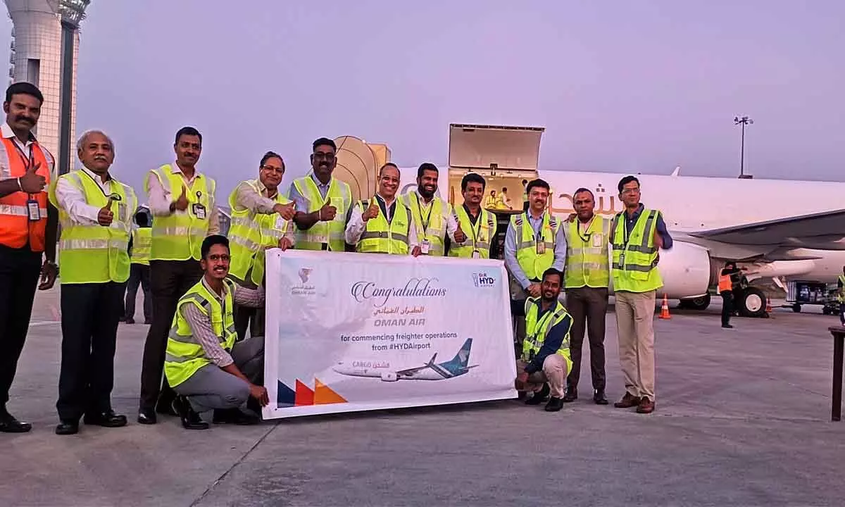 Oman Air freight service connects Hyd to Muscat