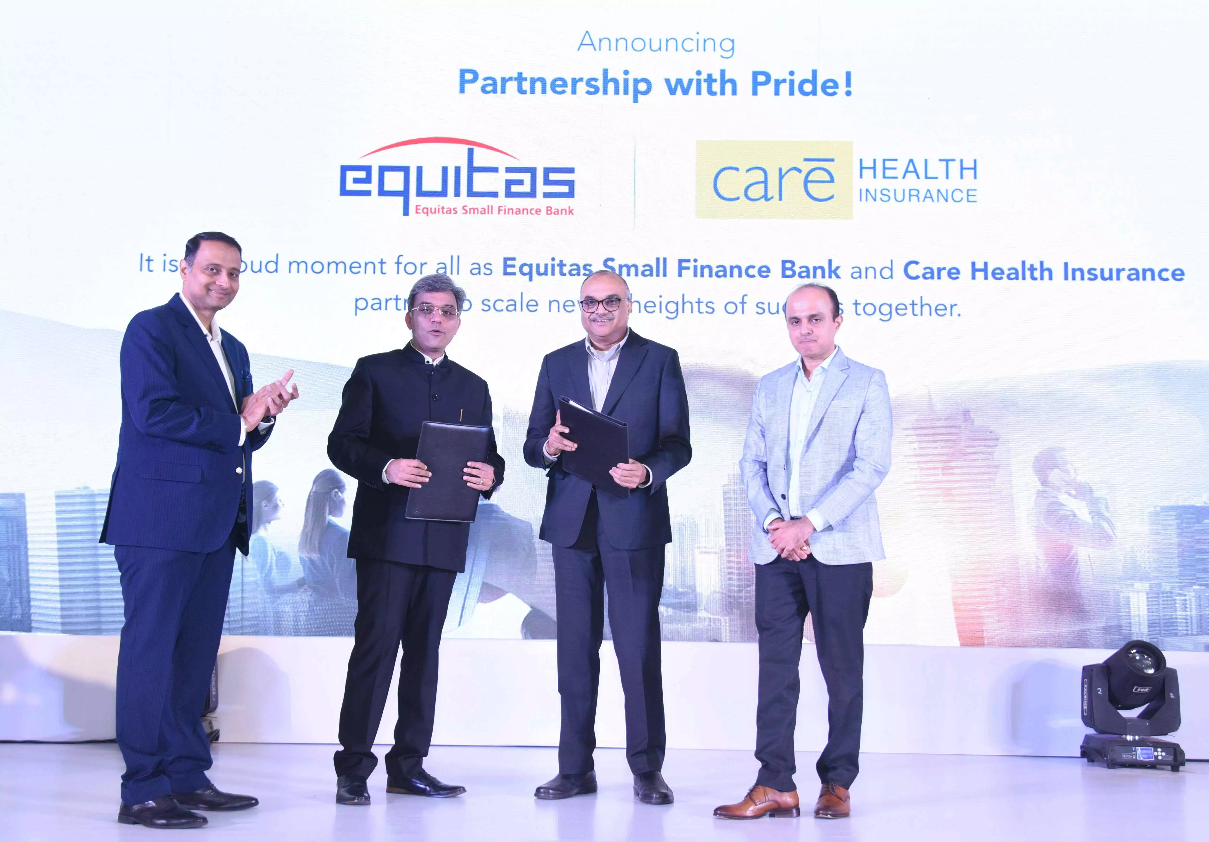 Care Health Insurance collaborates with Equitas Small Finance Bank