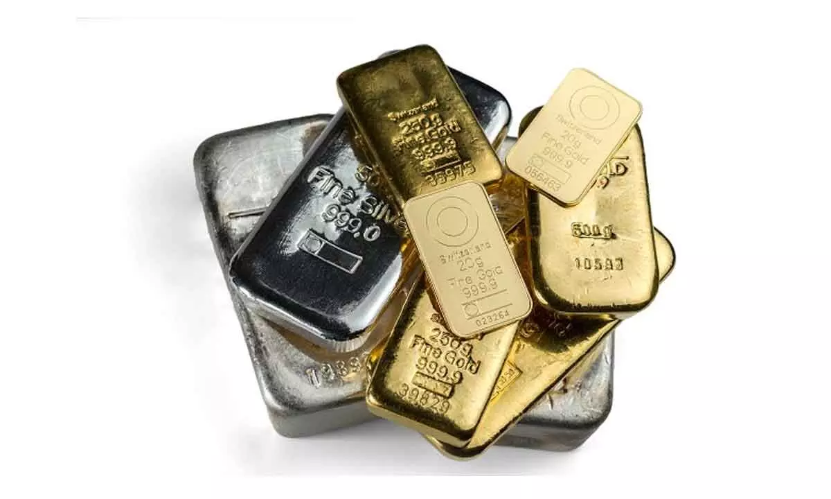 Bullion prices further up