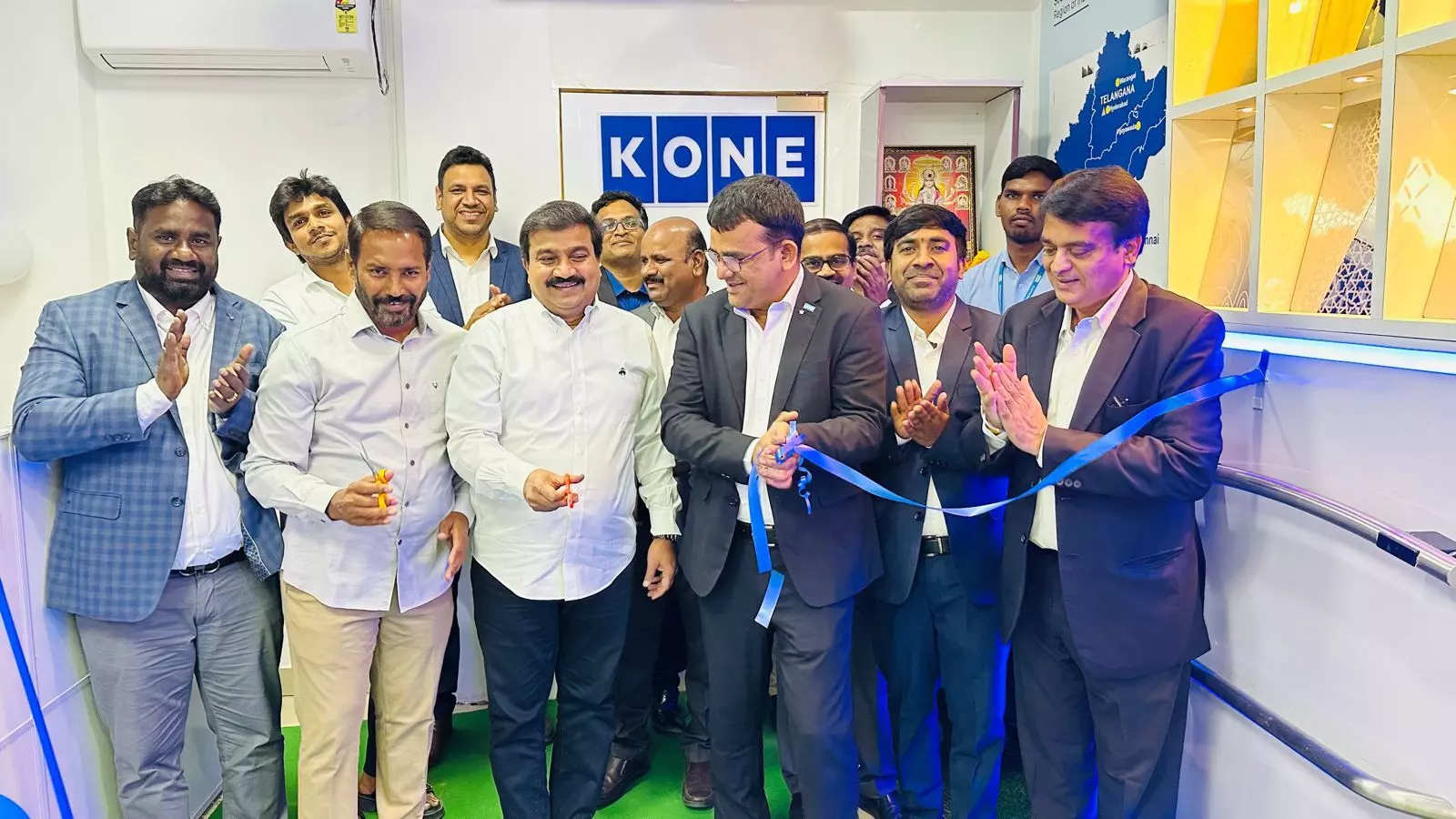 KONE Elevator India inaugurates new office in heritage city Warangal