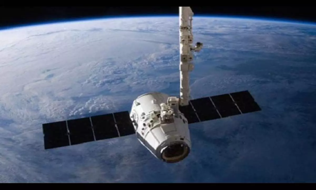 SpaceX Dragon cargo spacecraft back to Earth with scientific research samples