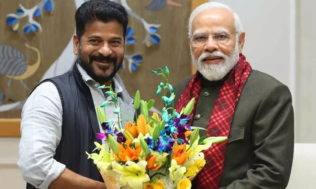 Telangana CM meets Modi