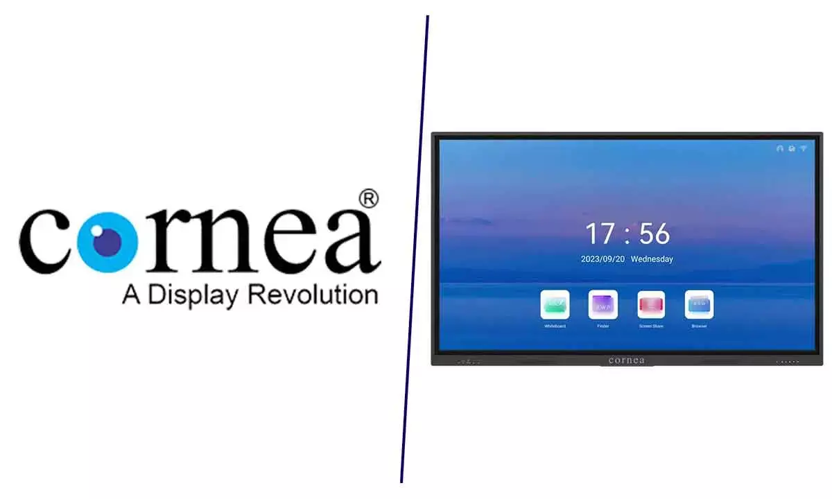 Cornea rolls out largest 110-inch interactive flat panel