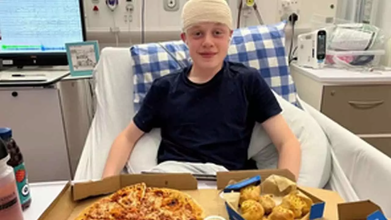 UK teenage boy undergoes life-changing laser brain surgery
