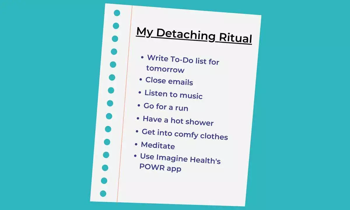 Stop thinking about work once you are out of office and stay stress-free