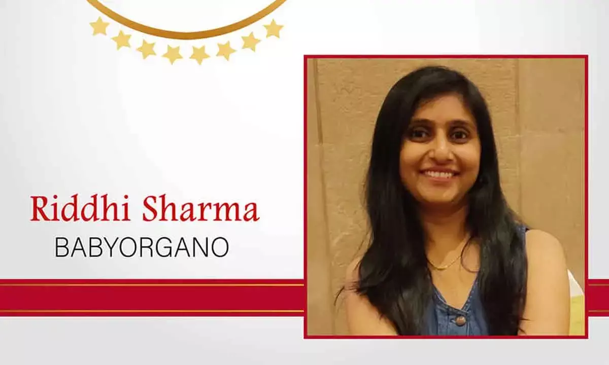 Riddhi Sharma, founder and CEO, BabyOrgano