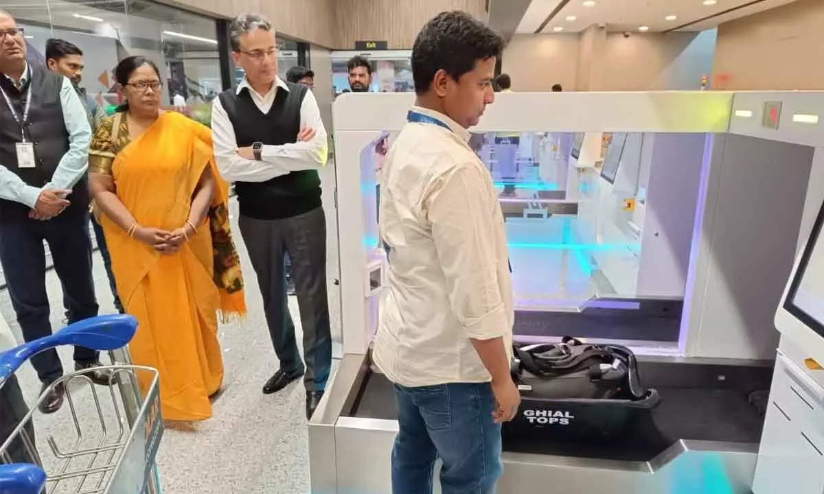 Hyd airport introduces city-side self- check-in