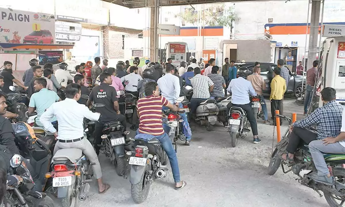 2,000 petrol pumps run dry as truckers strike