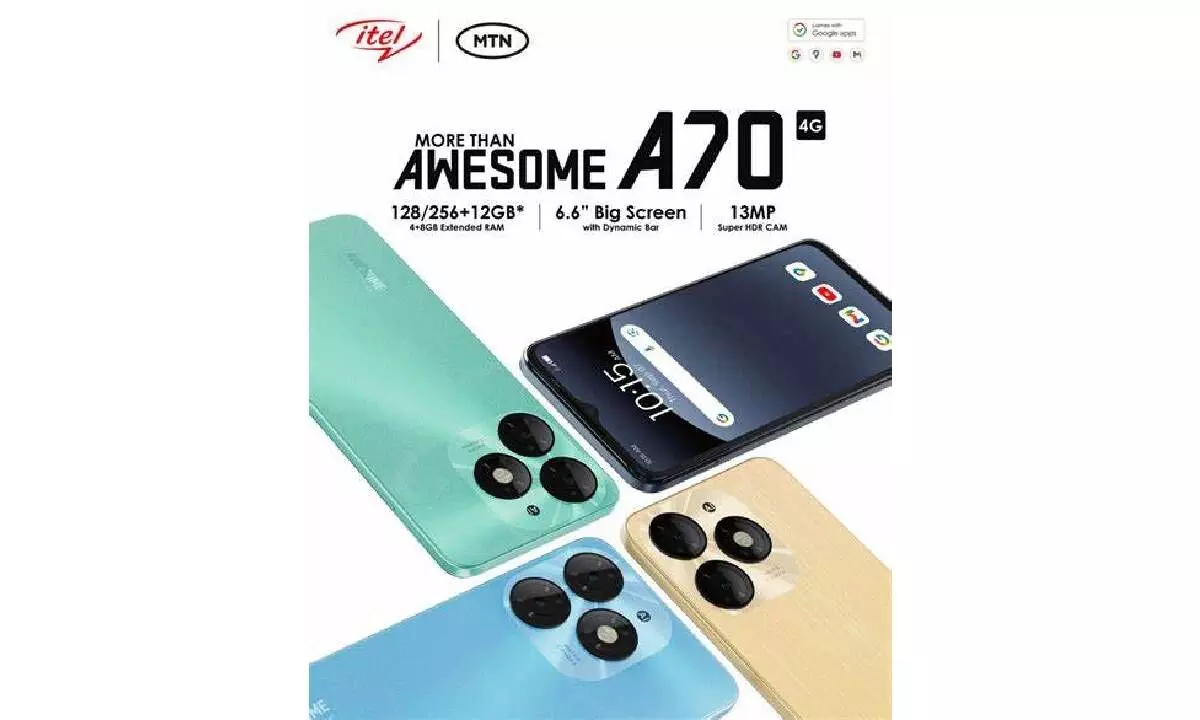 itel launches A70, Indias 1st smartphone with 256GB ROM & 12GB (4+8) RAM at Rs 7,299, sales live today on Amazon