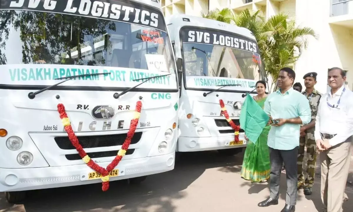 VPA introduces CNG buses for first time