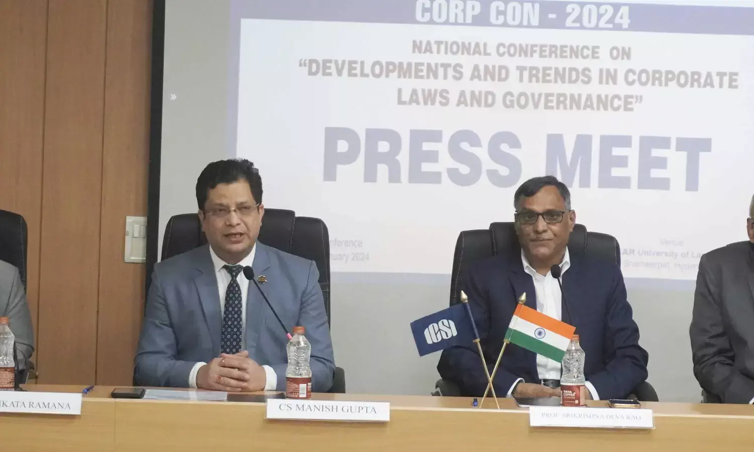 ICSI & Nalsar collaborate for Corp Con 2024