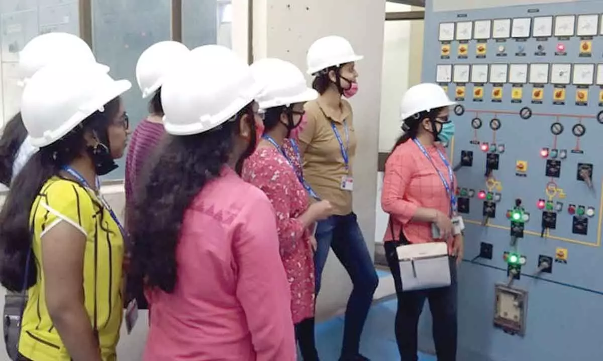 NTPC Simhadri Unit-1 synchronised by female executives