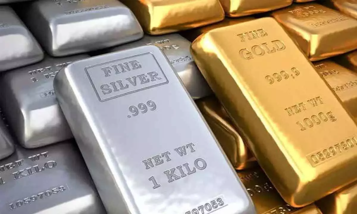 Positive US data takes sheen off bullion prices