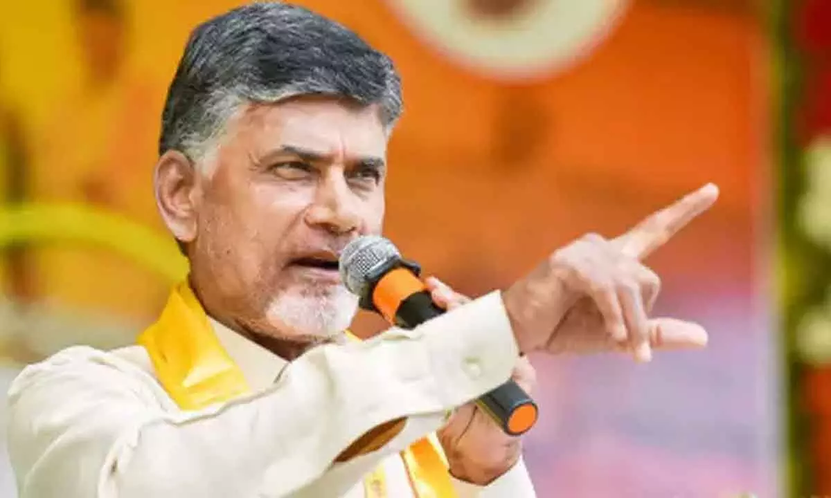 TDP national president and former Chief Minister N Chandrababu Naidu