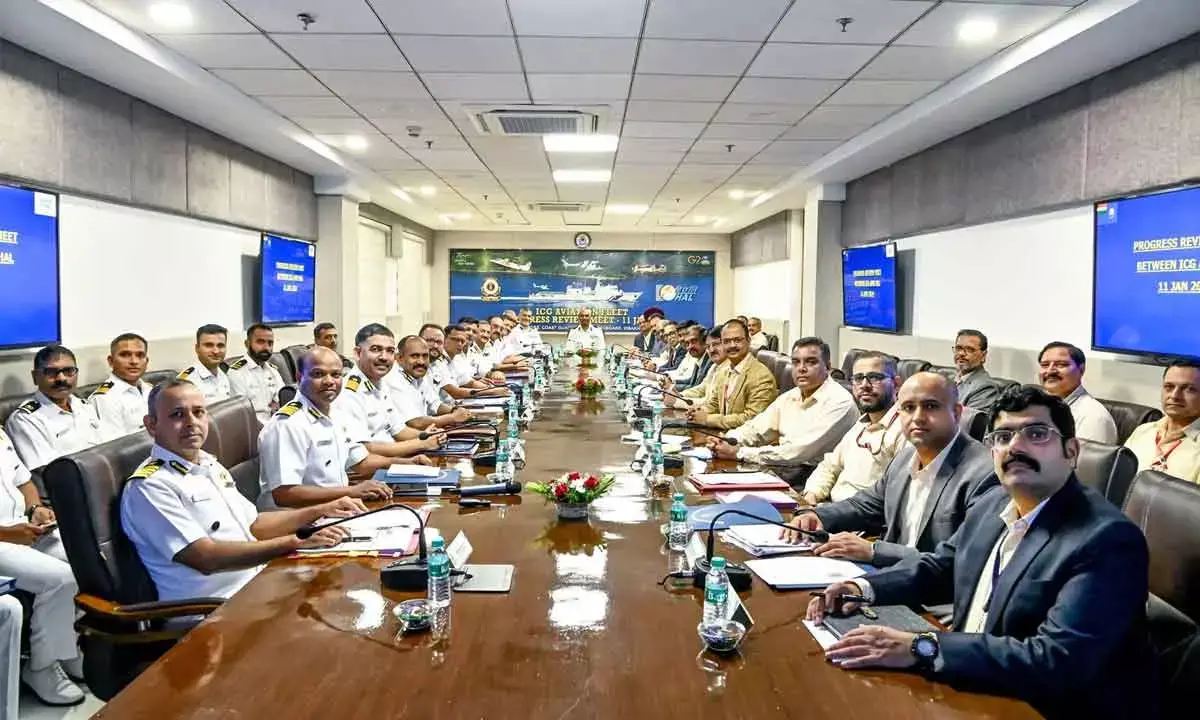 Indian Coast Guard & HAL Collaborate: Aviation Fleet Review