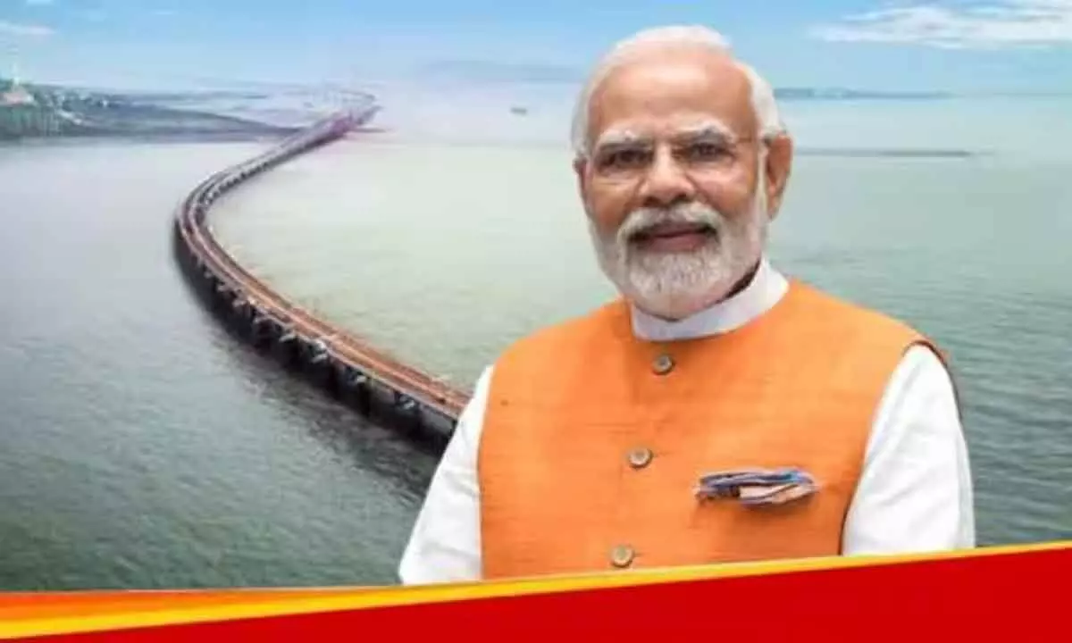 PM Modi Inaugurates India’s longest sea bridge PM Modi Inaugurates India’s longest sea bridge