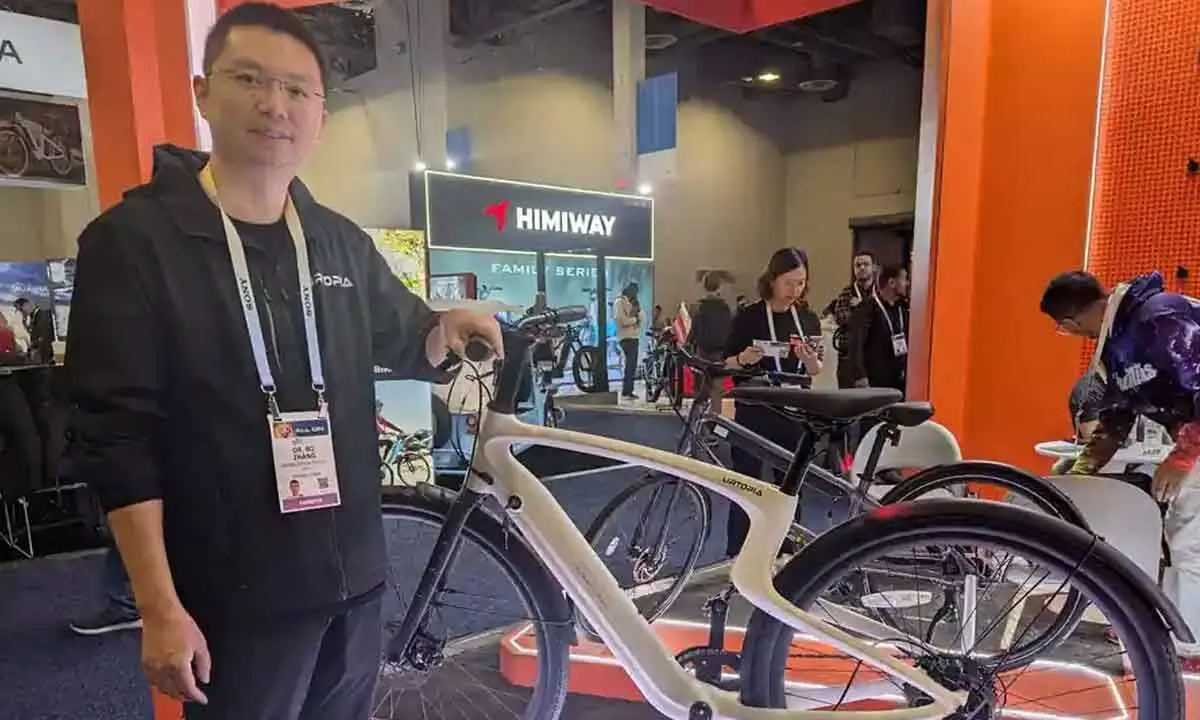 E-bike craze in high gear at CES 2024! Some tout ChatGPT, others Apple AirTags; know whats up