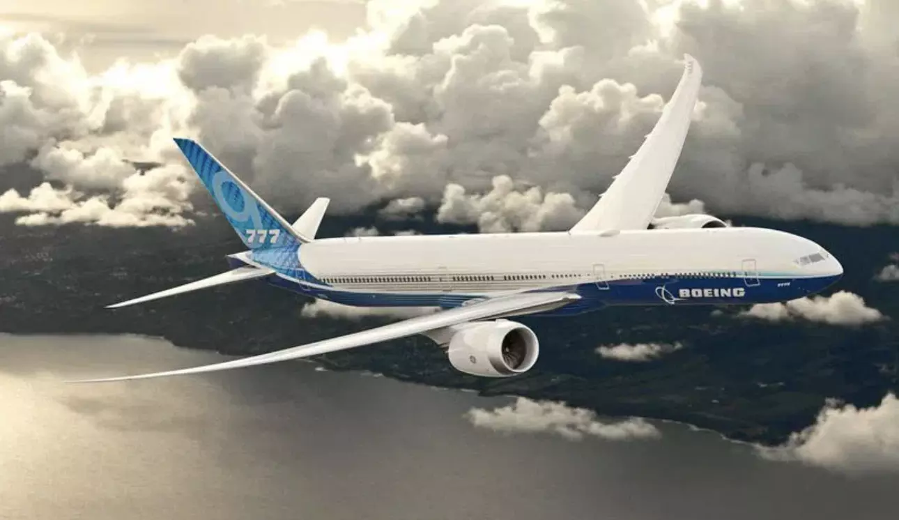 Boeing 777-9 worlds largest aircraft lands in Hyderabad: Watch video
