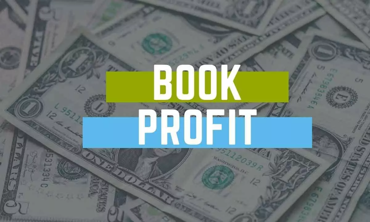 Book profits amid short covering