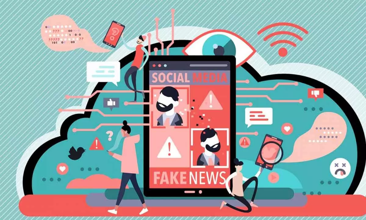 Spreading misinformation by way of fake news can trigger a time bomb