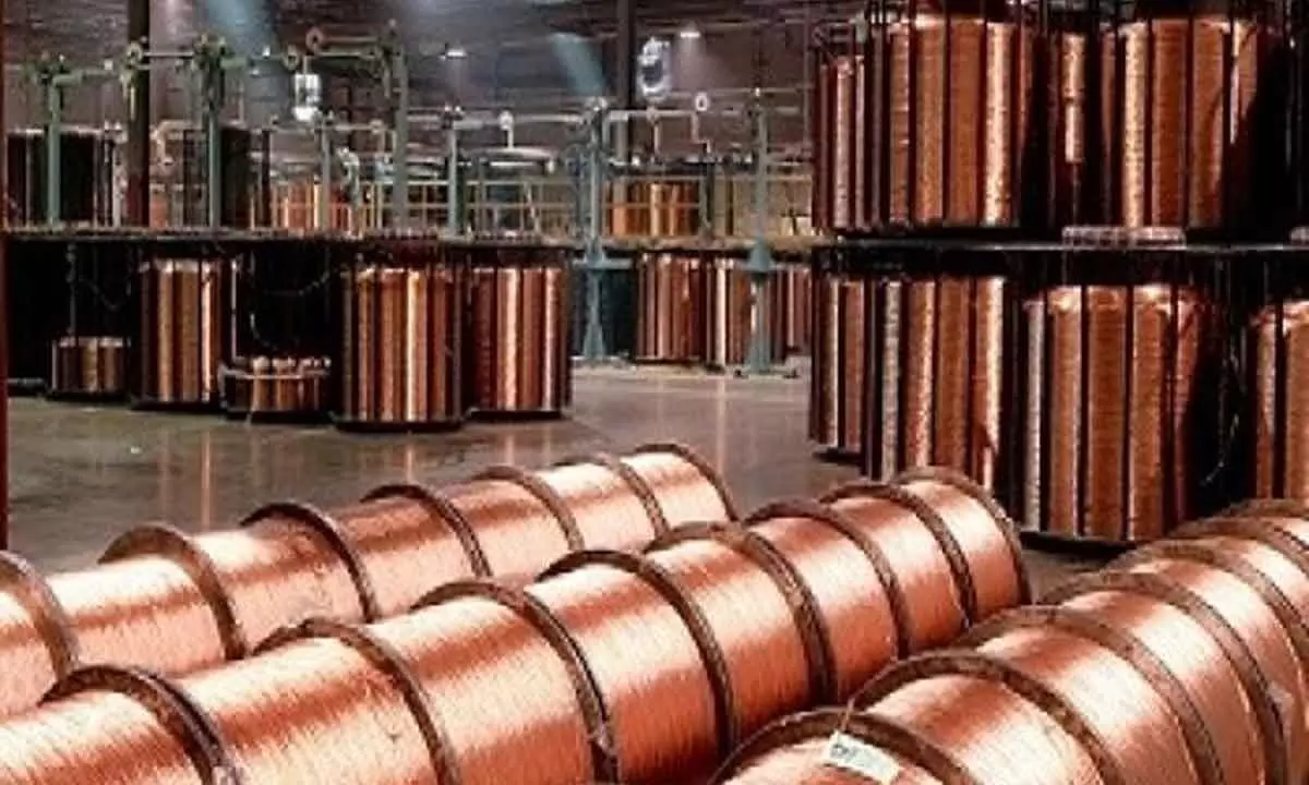 Copper futures gain on higher demand