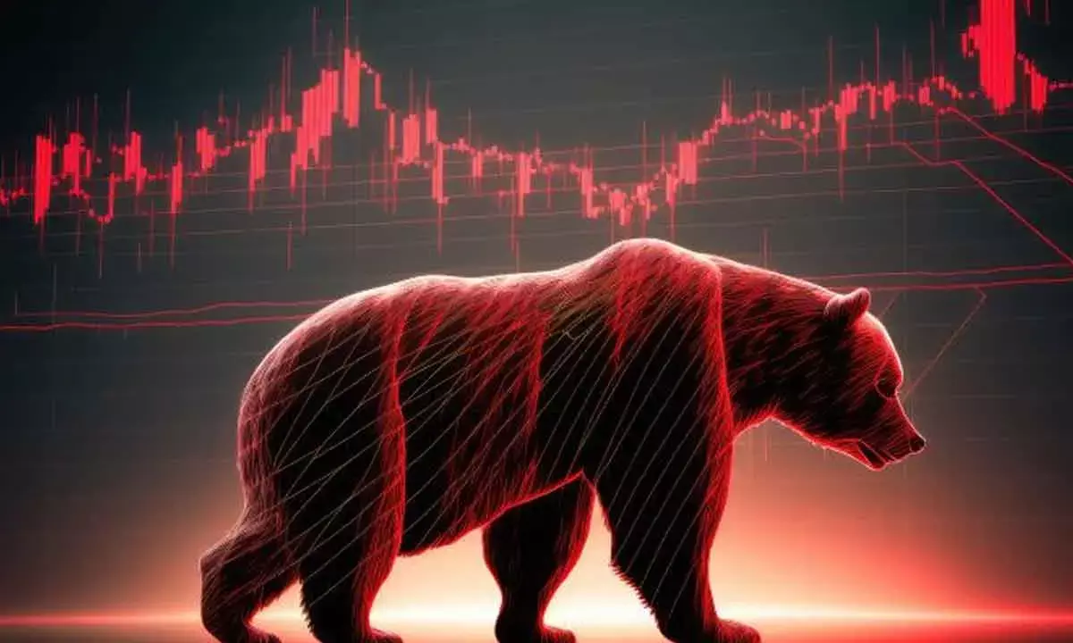 Sensex trades lower amid selling in banking stocks