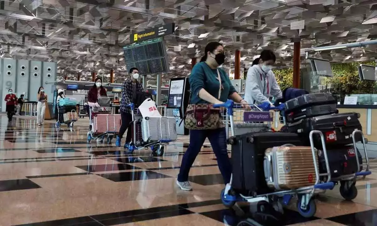India 5th among top passenger markets for Changi Airport