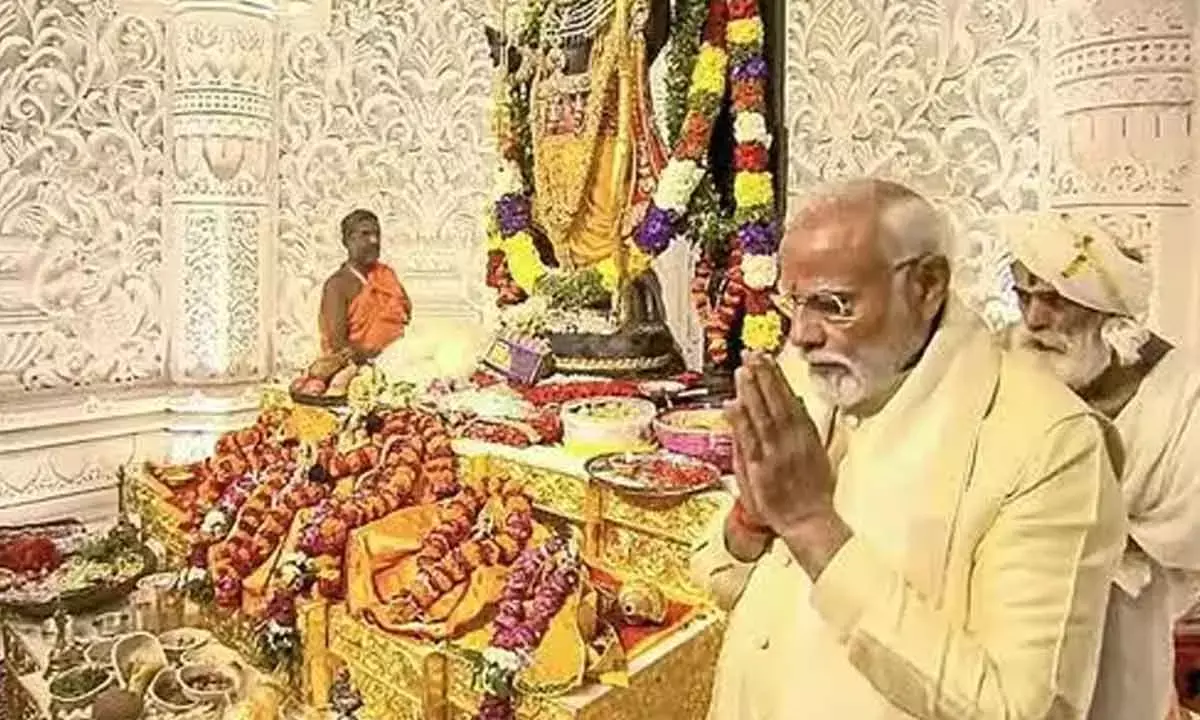 Can we accept the Modi cabinets claim on January 22, 2024?