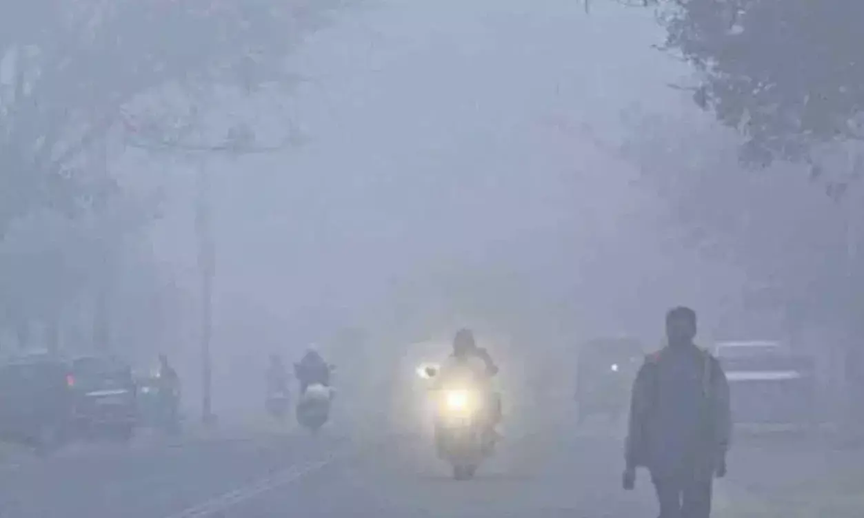 Hyderabad Freezes at 9.7°C, Cold Wave Continues Across Telangana