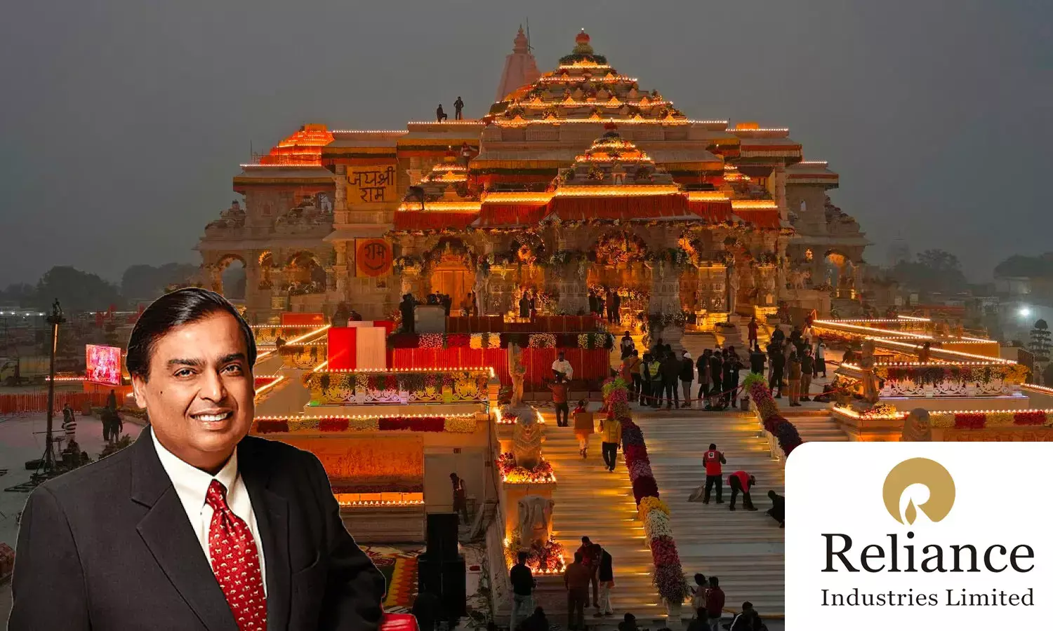 Reliance initiatives for pilgrims at Ram Temple- Reliance Industries support for Ram Mandir event
