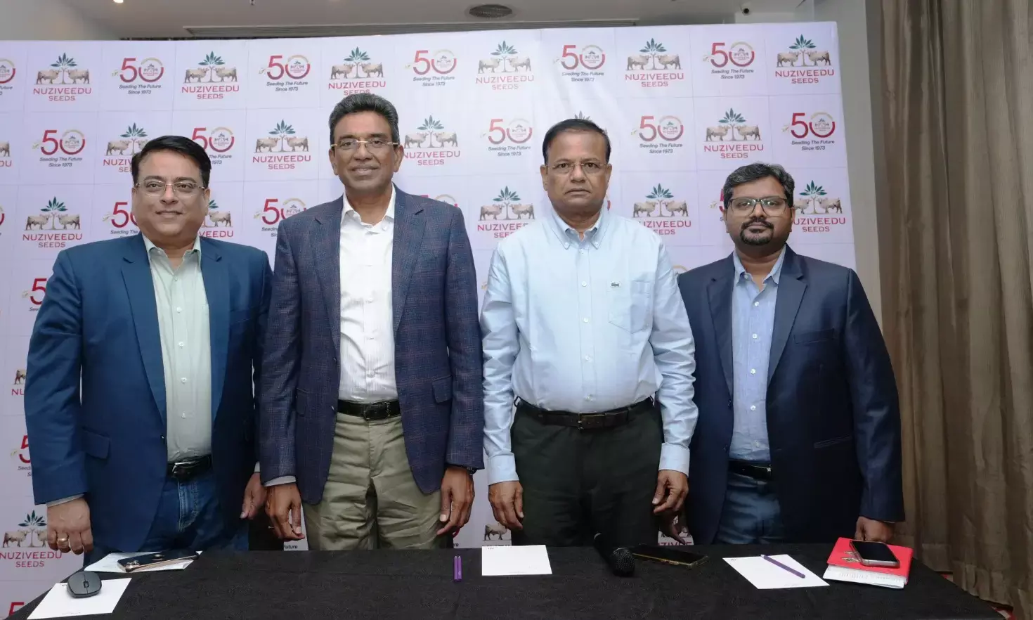Nuziveedu Seeds completes 50 years of service to farmers